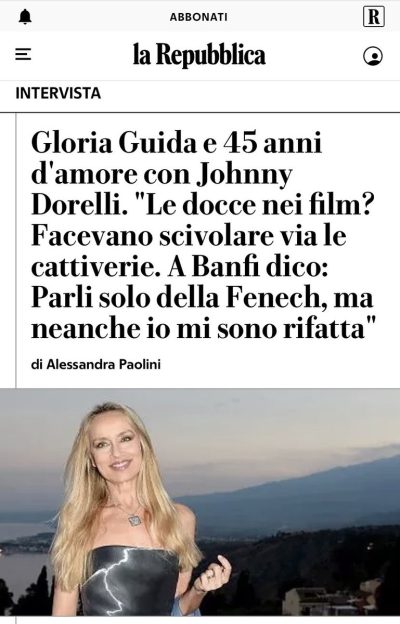 Gloria Guida Desnuda 19950