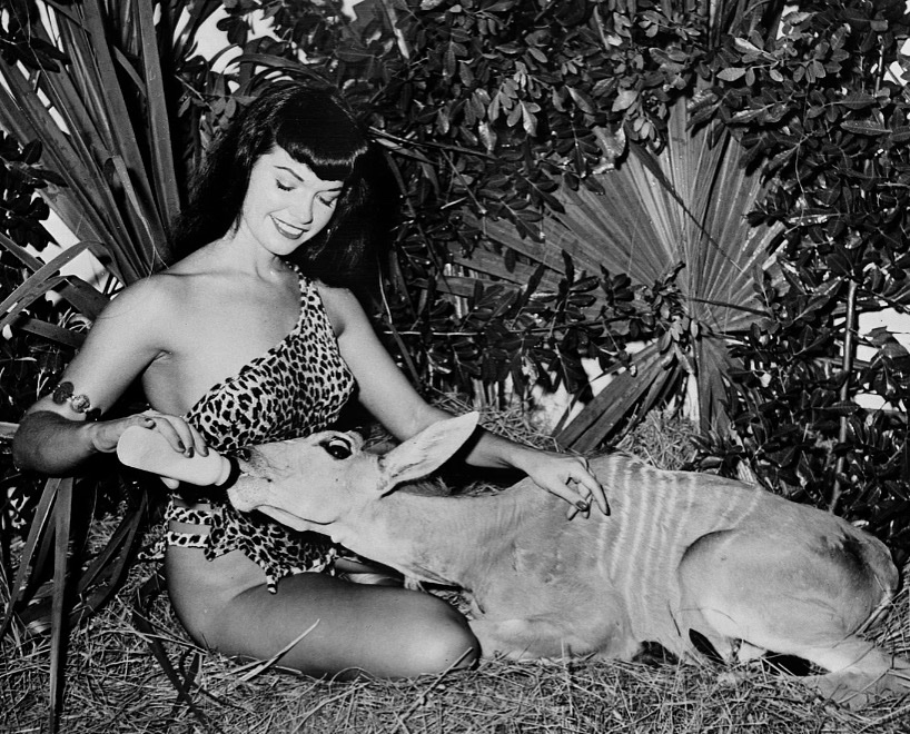 Bettie Page Nude 3583