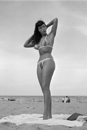 Bettie Page nude 1