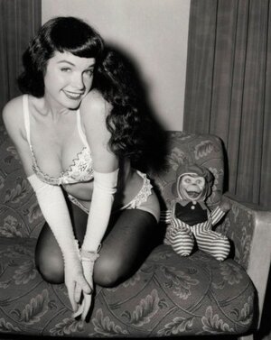 Bettie Page nude 2
