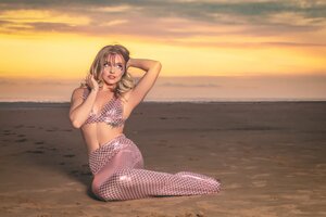 Blonde Gabie nude 7