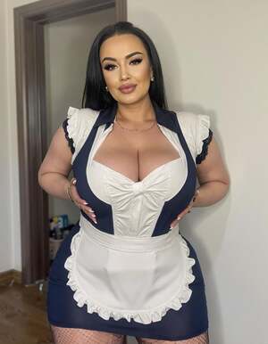 Busty Lora nude 1