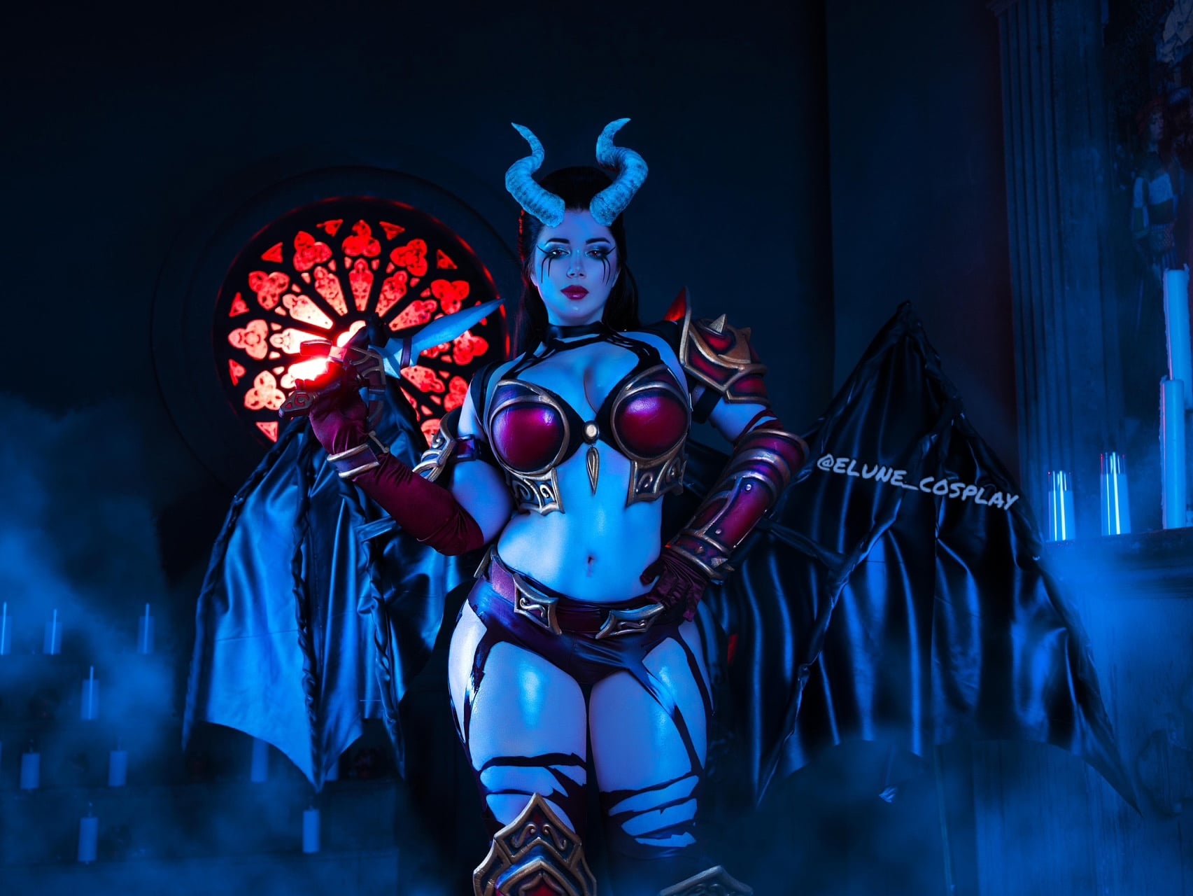 Elune Cosplay nude 8
