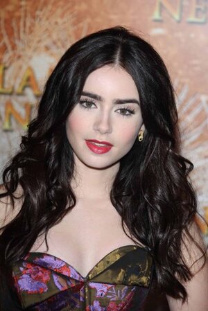 Lily Collins nude 12