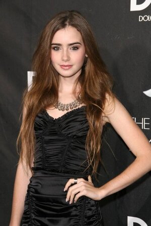 Lily Collins nude 5
