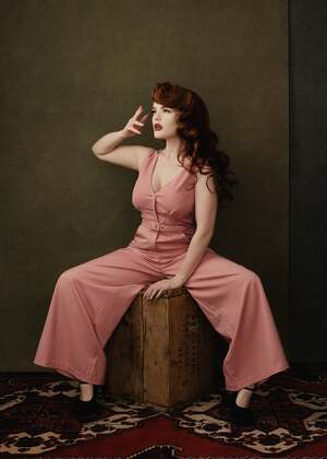 Miss Deadly Red nude 10