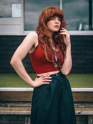 Miss Deadly Red nude 8