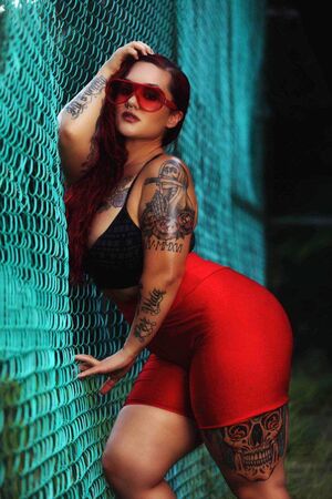 Santana Red nude 3
