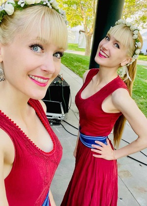 The Harp Twins nude 6