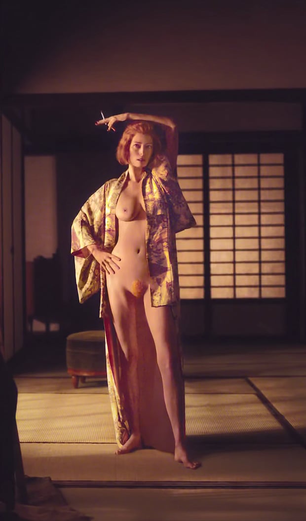 Tilda Swinton nude 7