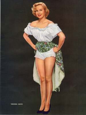 Virginia Mayo nude 1